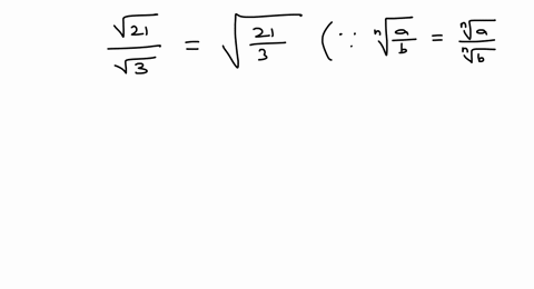 SOLVED:In Exercises 69-92, simplify using the quotient rule for square ...