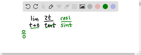 lim-_t-rightarrow-0-frac2-ttan-t