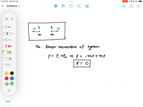 analyze-a-system-consisting-of-two-particles-is-known-to-have-zero-total-momentum-does-it-follow-tha