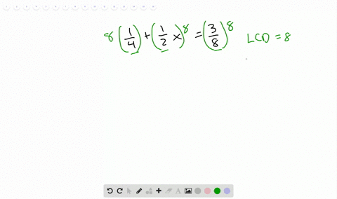 writing-what-does-it-mean-to-clear-an-equation-such-as-frac14frac12-xfrac38-of-the-fractions