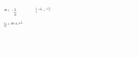 write-a-slope-intercept-equation-for-a-line-with-the-given-characteristics-m-frac35-text-passes-thro