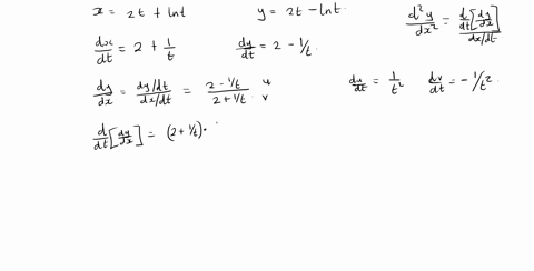 determine-the-t-intervals-on-which-the-curve-is-concave-downward-or-concave-upward-x2-tln-t-quad-y-2