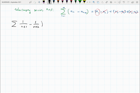 SOLVED:Test For Convergence Or Divergence, Using Each Test At Least ...