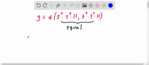 find-the-greatest-common-divisor-of-each-pair-of-integers-32-cdot-73-cdot-1132-cdot-73-cdot-11