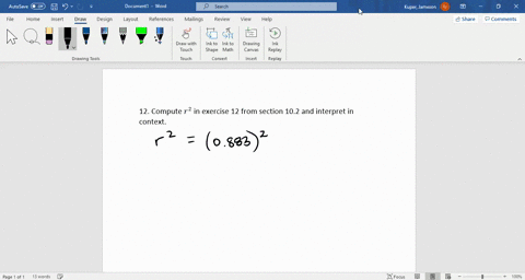 for-the-data-in-exercise-12-of-section-102-the-linear-correlation-coefficient-compute-the-coefficien