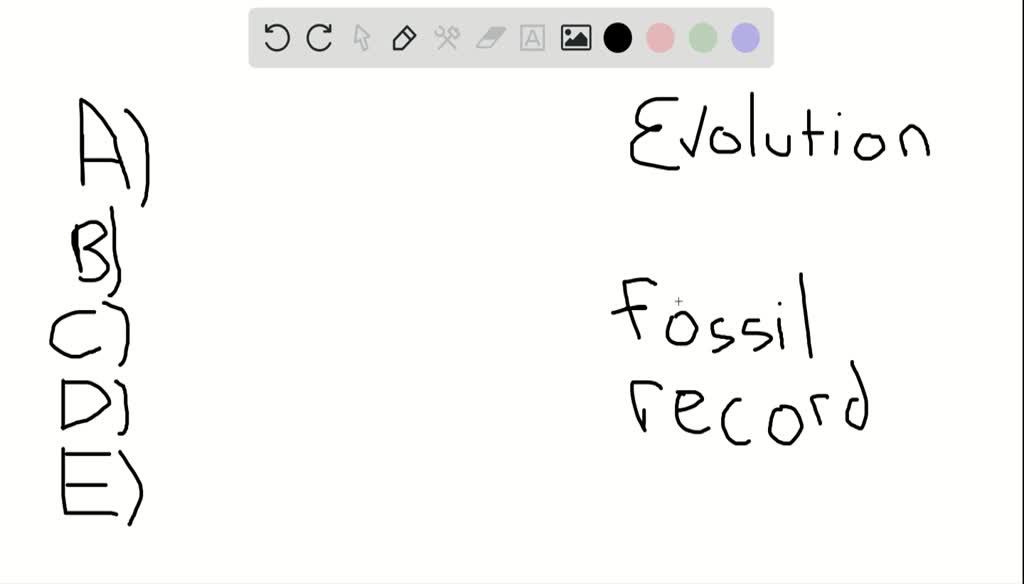 SOLVEDThe fossil record offers direct evidence for common descent