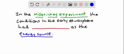 what-was-the-energy-source-in-the-miller-urey-simulation-of-conditions-on-the-early-earth