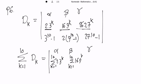 let-d_kleftbeginarraycccalpha-beta-gamma-23k-169k-2627k-left310-1right-2left910-1right-left2710-1rig