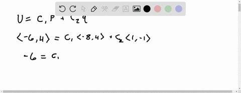 a-vector-mathbfu-is-a-linear-combination-of-mathbfp-and-mathbfq-if-there-exist-constants-c_1-and-c-2