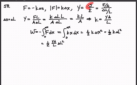 review-a-wire-of-length-l-youngs-modulus-y-and-cross-sectional-area-a-is-stretched-elastically-by-an