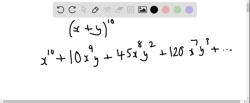 The sum of the exponents on x and y in any term of the expansion of (x ...