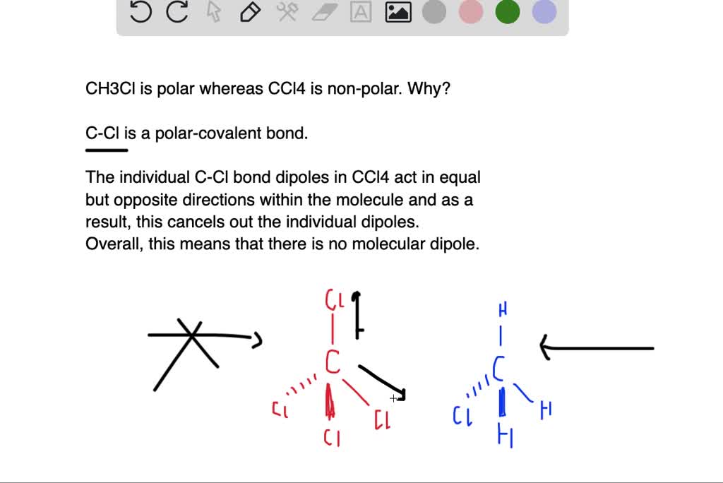 solved-the-carbon-tetrachloride-molecule-ccl4-is-a-polar-molecule