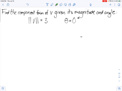 find-the-component-form-of-v-given-its-magnitude-and-the-angle-it-makes-with-the-positive-x-axis-mat
