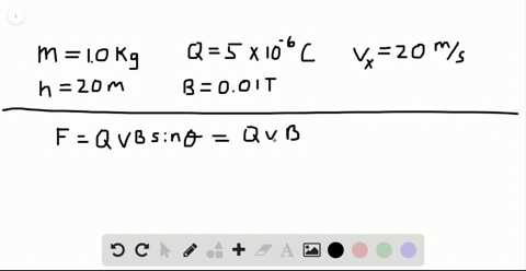 Solved A 30 0 G Metal Ball Having Net Charge Q 5 00 Mu Mathrm C Is Thrown Out Of A Window Horizontally North At A Speed V 0 Mathrm M Mathrm S The Window Is At A
