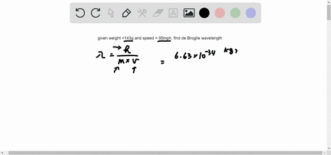 calculate-the-de-broglie-wavelength-of-a-143-baseball-traveling-at-95-mph-why-is-the-wave-nature-of-