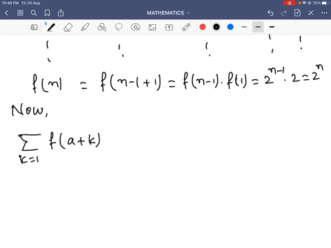find-the-natural-number-a-for-which-sum_k1n-fak16left2n-1right-where-the-function-f-satisfies-the-re