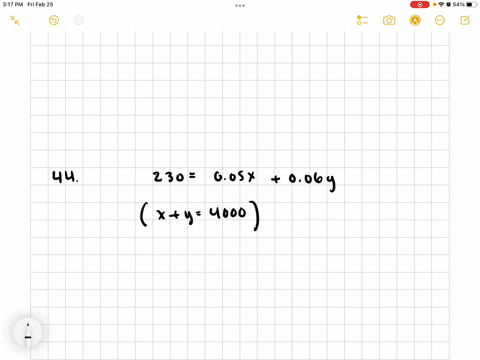 use-an-algebraic-approach-to-solve-each-problem-objective-2-a-total-of-4000-was-invested-part-of-it-