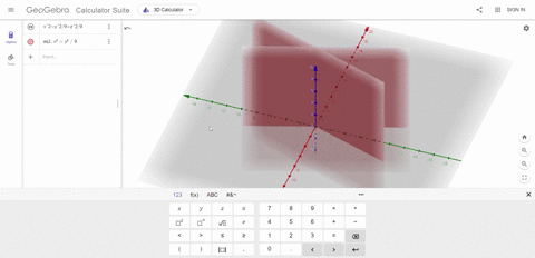 Solved Graph The Quadric Surfaces Given By The Equations In Exercises 41 48 X 2 Y 2 9 Z 2 9