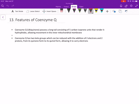explain-why-coenzyme-q-is-an-effective-mobile-electron-carrier-in-the-electrontransport-chain