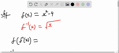 find-the-inverse-function-of-f-informally-verify-that-fleftf-1xrightx-and-f-1fxx-fxx2-4-x-geq-0
