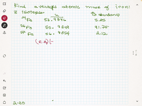 iron-has-three-major-isotopes-54-mathrmfe-atomic-mass-539396-mathrmu-abundance-585-56-mathrmfe-atomi