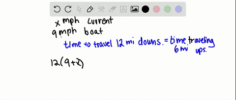 a-boat-can-travel-12-mi-downstream-in-the-time-it-can-go-6-mi-upstream-if-the-speed-of-the-boat-in-s