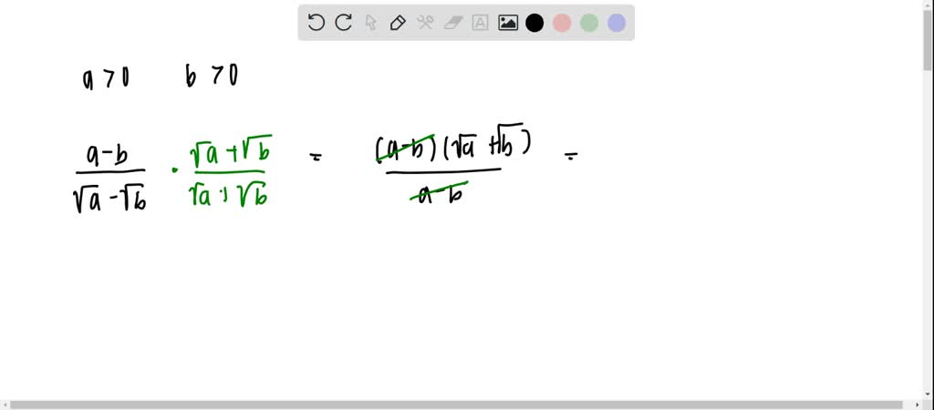 SOLVED:zeigen Sie, ?aB Für A, B ∈ℝ Mit O ≤a ≤b A ≤√(a B) ≤b