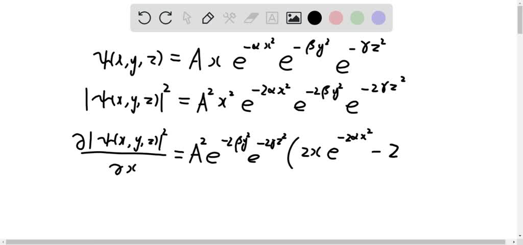 SOLVED:CALC A particle is described by the normalized wave function ψ(x ...