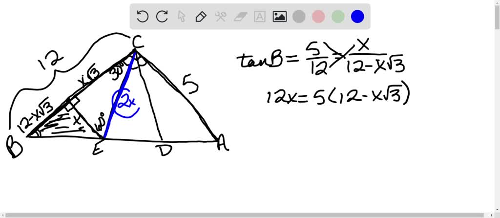 Trisect a right angle.