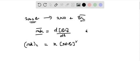 nitrosyl-bromide-decomposes-according-to-the-equation-2-mathrmnobrg-rightarrow-2-mathrmnogmathrmbr_2