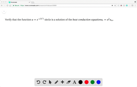 verify-that-the-function-u-e-alpha2-k2-tsin-kx-is-a-solution-of-the-textitheat-conduction-equation-u