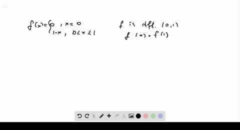 rolles-theorem-the-function-fxleftbeginarrayll0-x0-1-x-0-x-leq-1endarrayright-is-differentiable-on-0