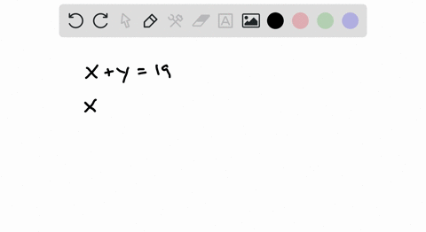 set-up-a-linear-system-and-solve-it-using-the-substitution-method-the-sum-of-two-numbers-is-19-the-l