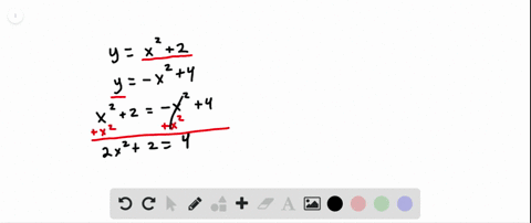 solve-each-nonlinear-system-of-equations-for-real-solutions-leftbeginarrayl-yx22-y-x24-endarrayright