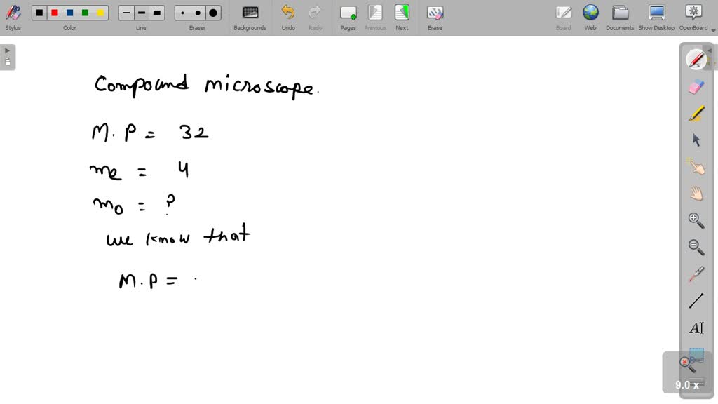 SOLVEDA compound microscope has magnifying power as 32 and magnifying