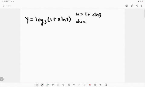 find-d-y-d-x-ylog-_31x-ln-3