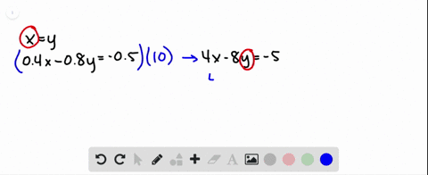 solve-the-system-by-either-the-substitution-or-the-elimination-method-leftbeginarrayl-xy-04-x-08-y-0