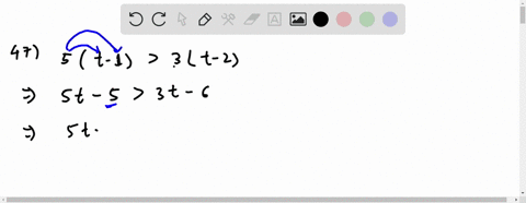 solve-each-inequality-write-the-solution-set-in-interval-notation-and-graph-it-see-examples-4-6-5t-1