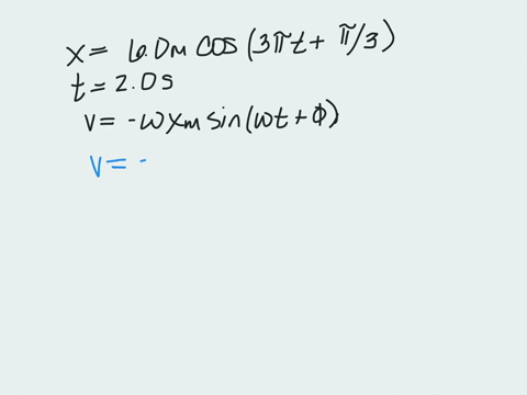 the-position-function-x-60-mathrmm-cos-3-pi-mathrmrad-mathrms-tpi-3-mathrmrad-gives-the-simple-harmo