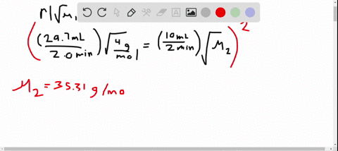 in-200-min-297-mathrmml-of-he-effuses-through-a-small-hole-under-the-same-conditions-of-pressure-and