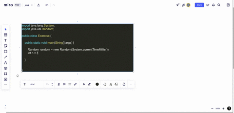 SOLVED:Modify the code that gets a random word from the array so the ...
