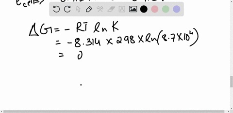 if-the-equilibrium-constant-for-a-one-electron-redox-reaction-at-298-mathrmk-is-87-times-104-calcu-3