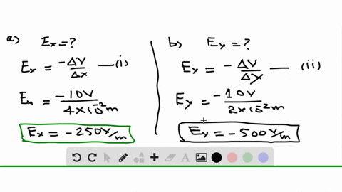 a-in-figure-20-36-we-see-that-the-electric-potential-increases-by-100-mathrmv-as-one-moves-400-mathr