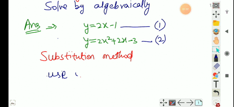 solve-the-given-systems-of-equations-algebraically-beginaligned-y2-x-1-y2-x22-x-3-endaligned-2
