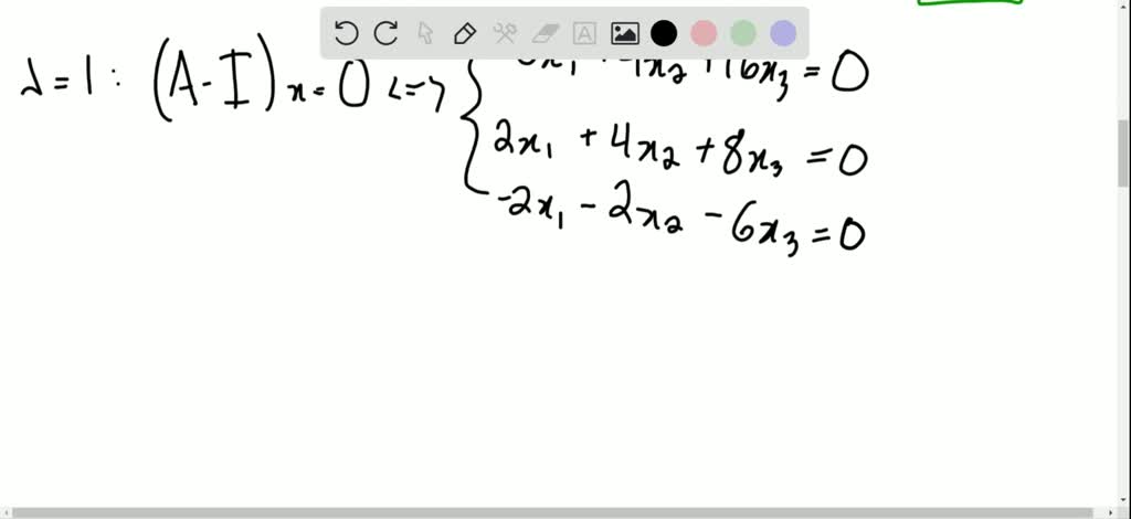SOLVED:Diagonalize the matrices in Exercises 7-20, if possible. The ...