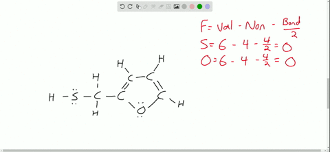 SOLVED:The molecule shown here, 2 -furylmethanethiol, is responsible ...