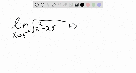 use-theorems-on-limits-to-find-the-limit-if-it-exists-lim-_x-rightarrow-5leftsqrtx2-253right