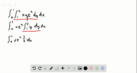 in-exercises-1-14-evaluate-the-iterated-integral-int_01-int_12-x-y-ex-d-y-d-x