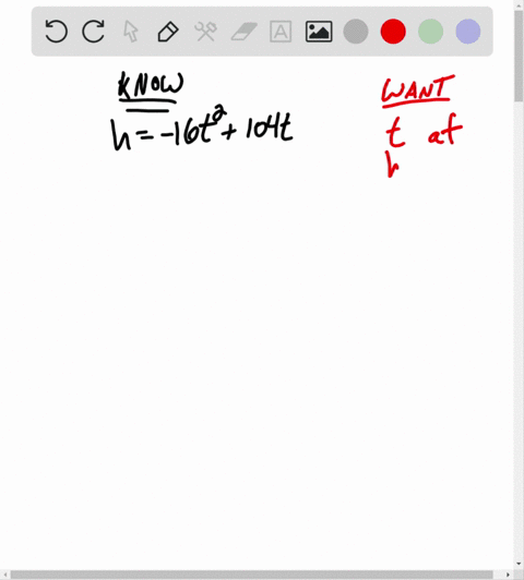 solve-each-problem-the-height-of-an-object-tossed-upward-with-an-initial-velocity-of-104-feet-per-se