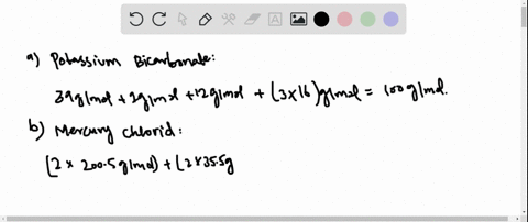 give-the-name-and-calculate-the-molar-mass-for-each-of-the-following-substances-a-mathrmkhco_3-b-m-2